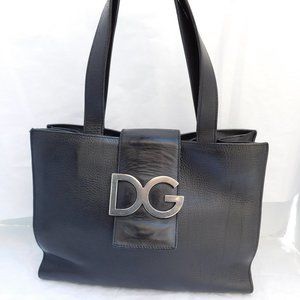 AUTHENTIC VINTAGE DOLCE & GABBANA  LEATHER SATCHEL